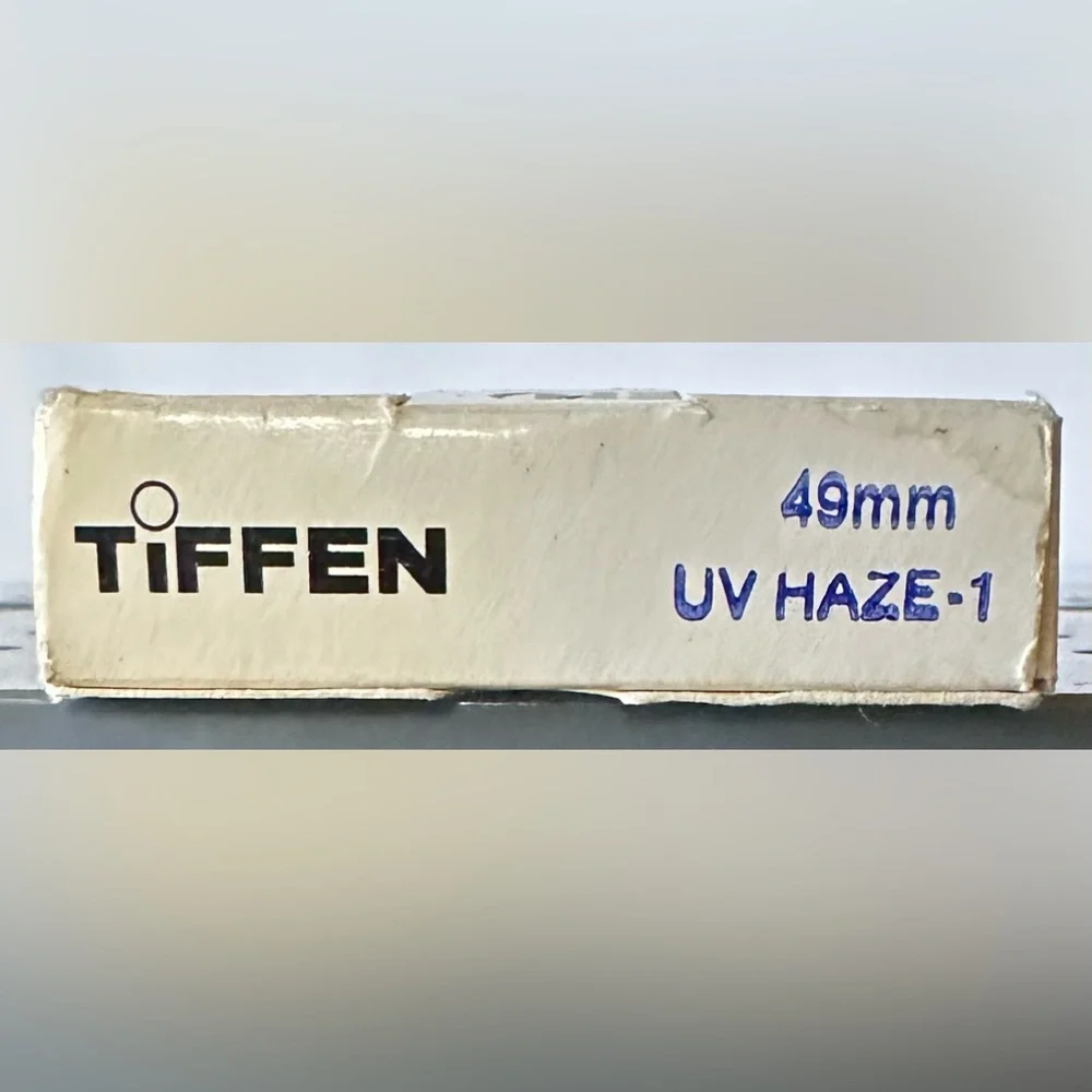 Tiffen 49mm UV Haze-1 Clear Filter